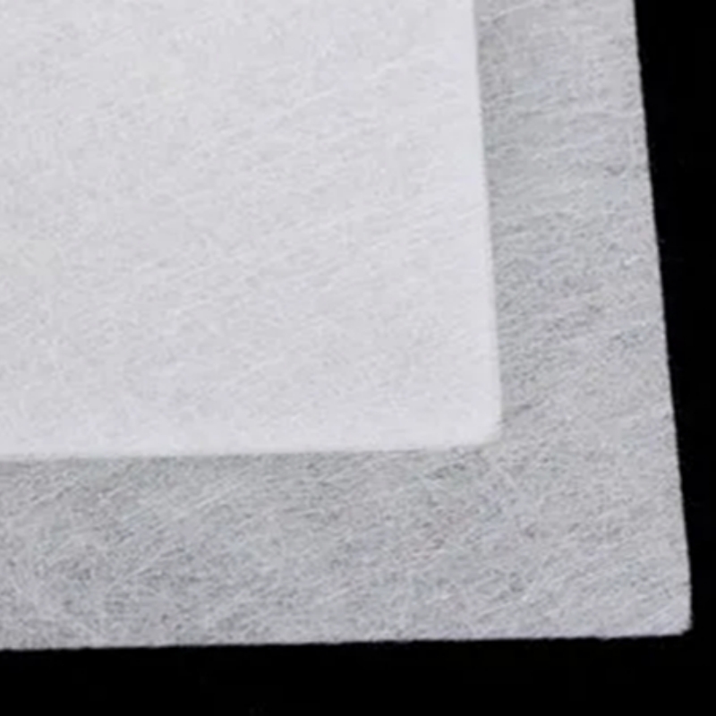Polyester-glass fiber geocomposite
