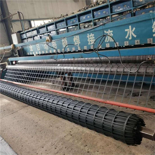 Steel Plastic Geogrid