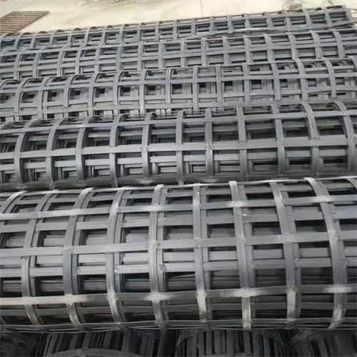 Steel Plastic Geogrid