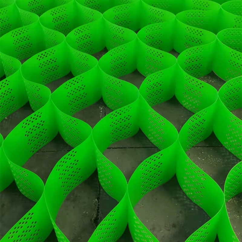 HDPE geocell driveway
