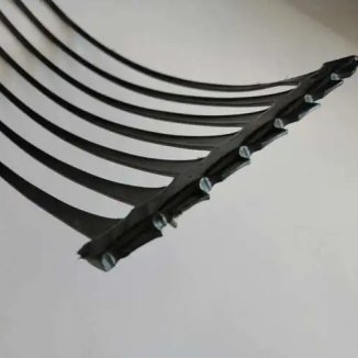Retaining Wall Uniaxial Geogrid