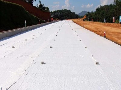 Geotextile Laying Construction