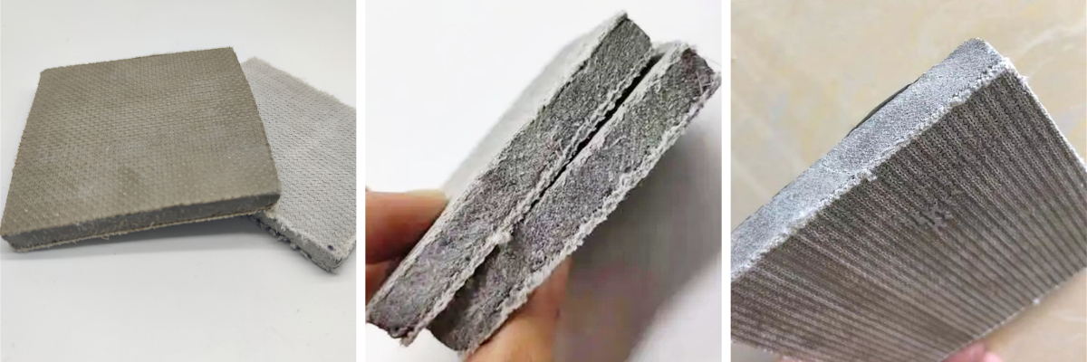 Landscape lake cementitious blanket