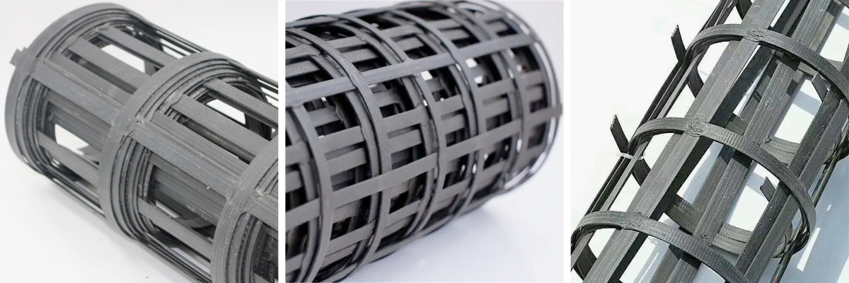 Steel-Plastic Geogrid for Soft Soil Foundation Reinforcement