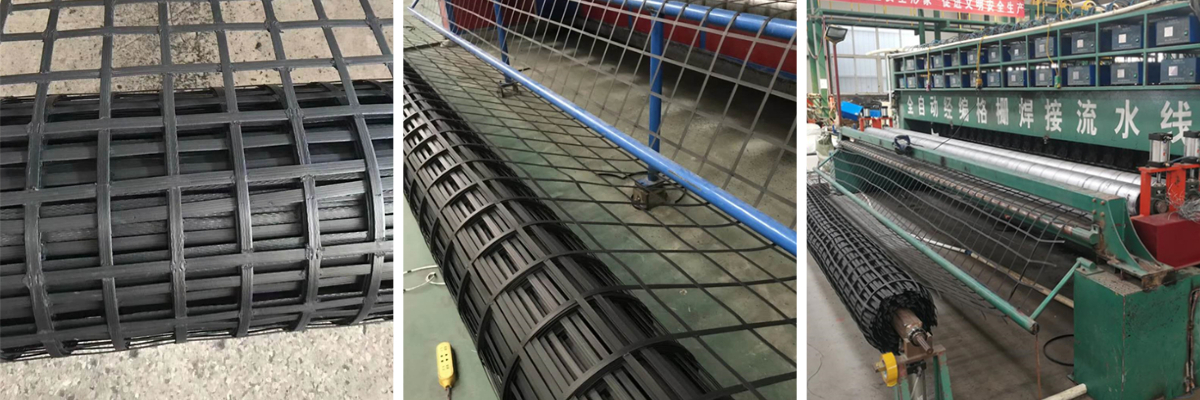 Steel-Plastic Geogrid for Soft Soil Foundation Reinforcement