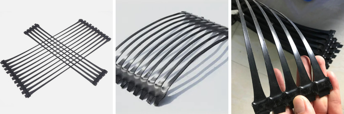 Uniaxial Tensile Plastic Geogrid