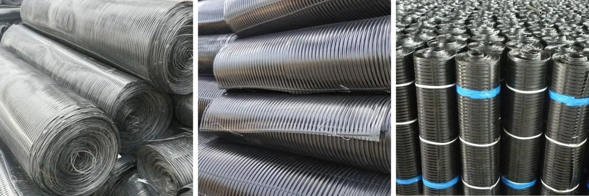 Uniaxial Tensile Plastic Geogrid