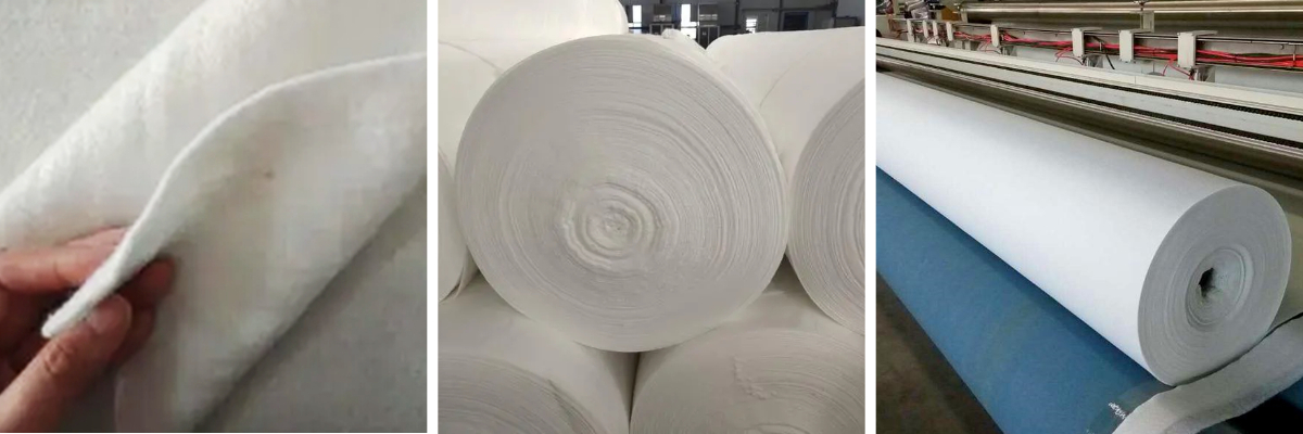 Short Fiber Needle Punched Geotextile