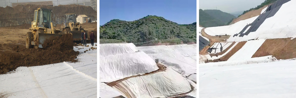 Geotextile for Domestic Waste Sanitary Landfill Geotextile for Domestic Waste Sanitary Landfill