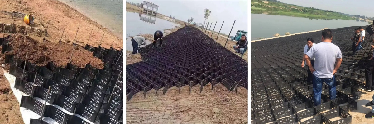 Perforated Honeycomb Geocell Perforated Honeycomb Geocell