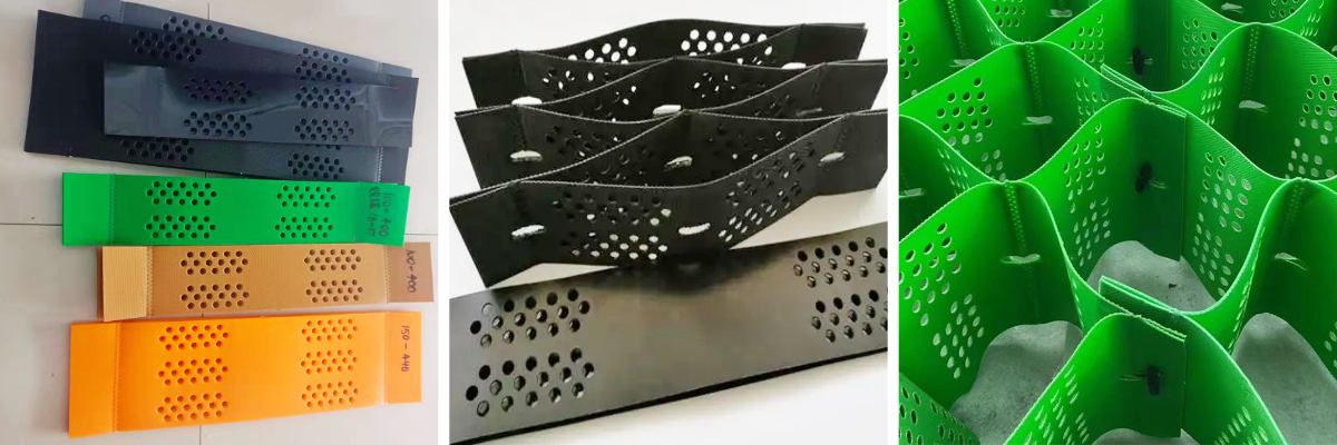 Honeycomb cellular geomat
