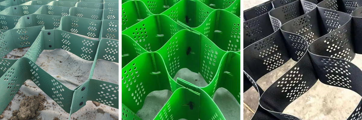 HDPE cellular confinement system