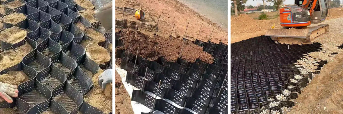 HDPE Cellular Confinement System HDPE Cellular Confinement System