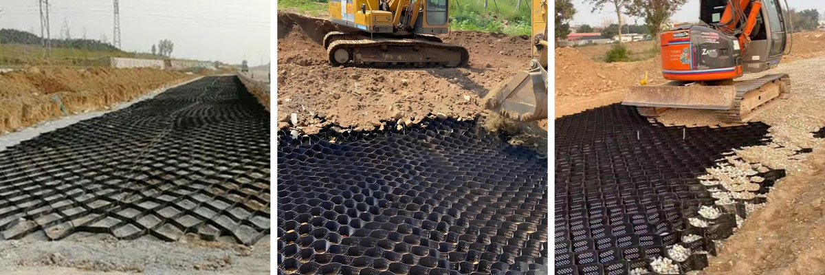 HDPE cellular confinement system