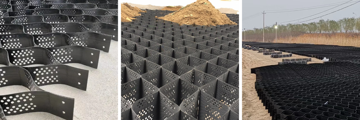 HDPE geocell driveway HDPE geocell driveway
